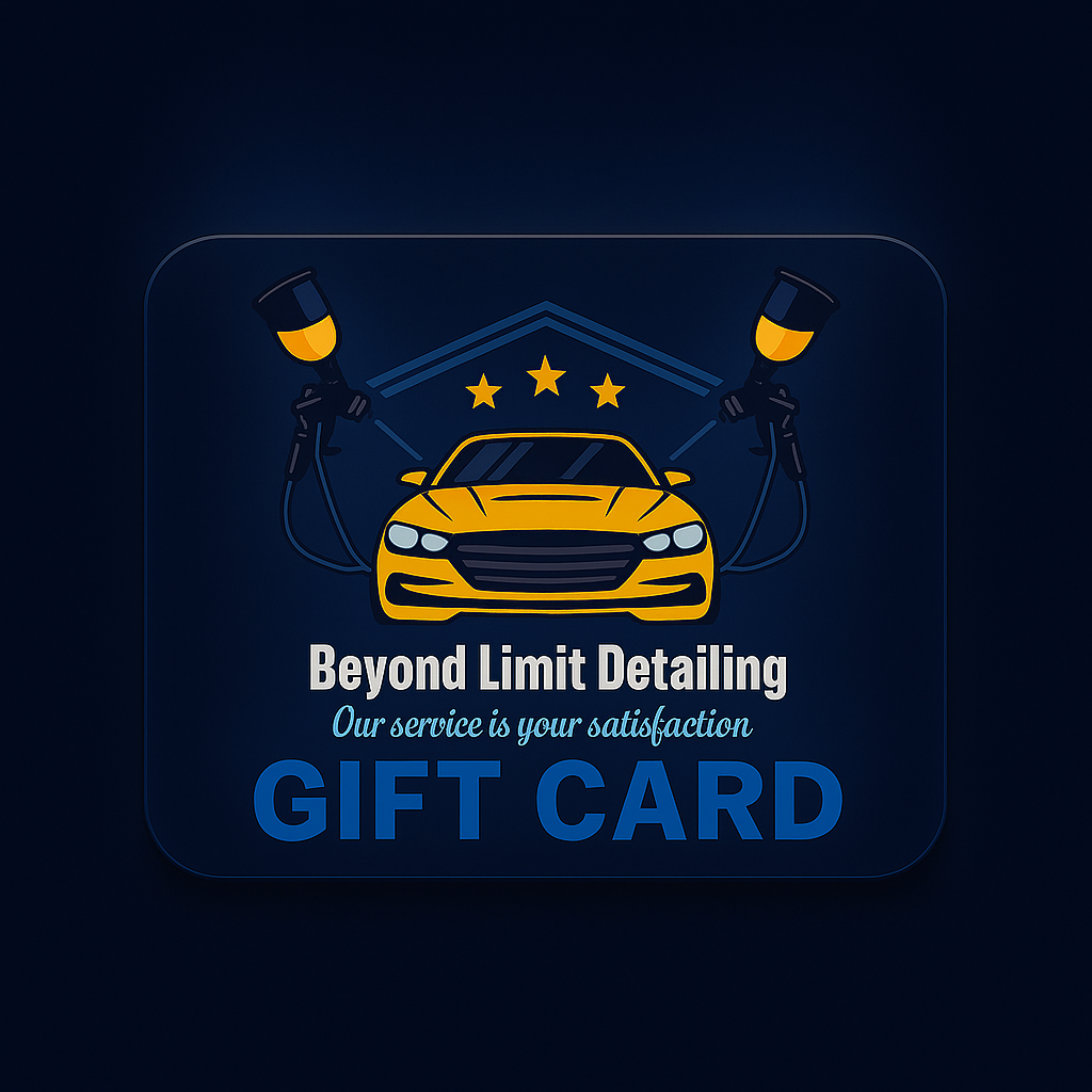 Beyond Limit Detailing Gift Card